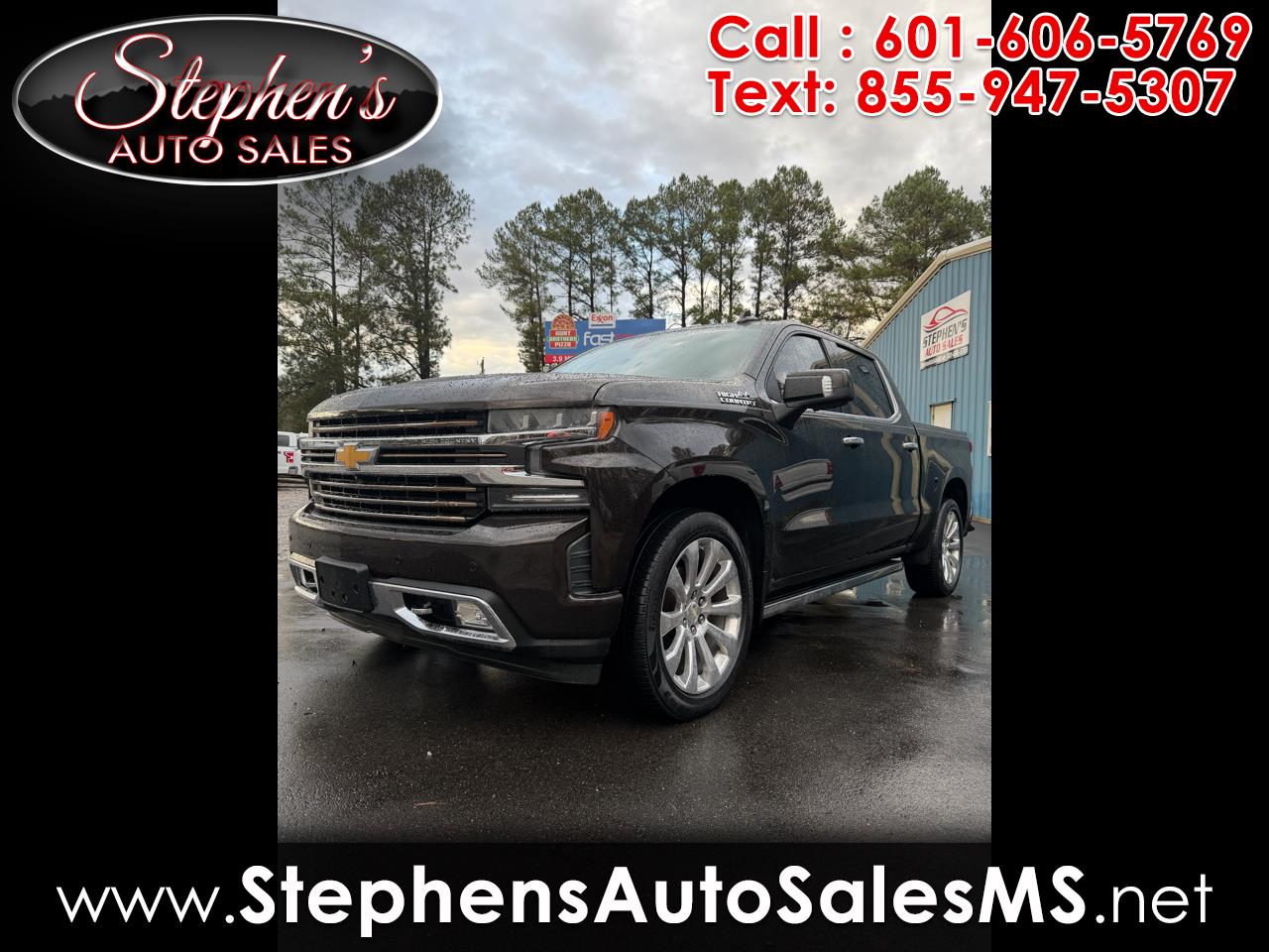 2019 Chevrolet Silverado 1500 4WD Crew Cab 147" High Country