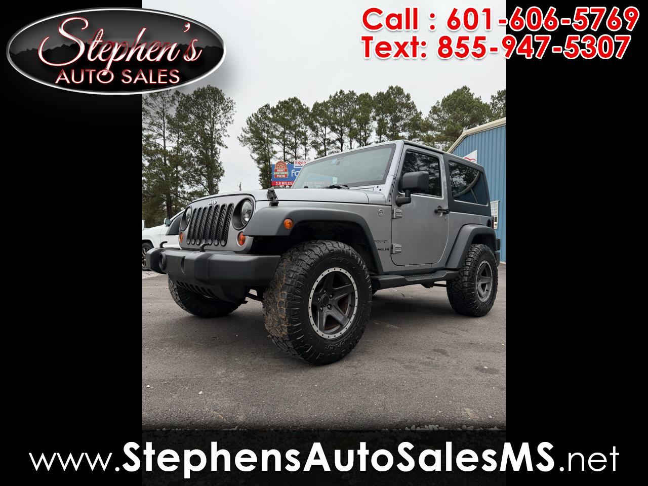 2013 Jeep Wrangler 4WD 2dr Sport