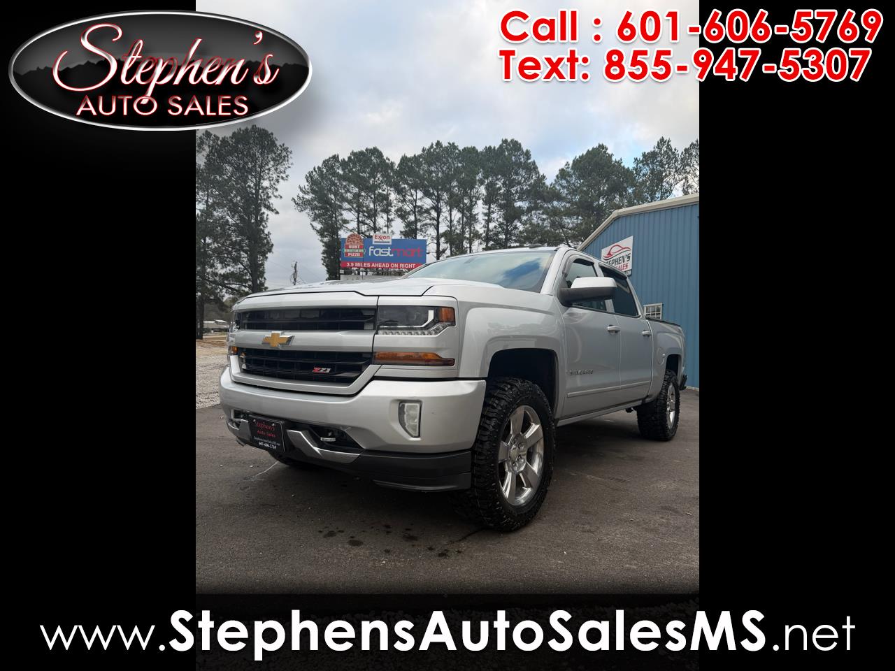 2017 Chevrolet Silverado 1500 4WD Crew Cab 143.5" LT w/2LT