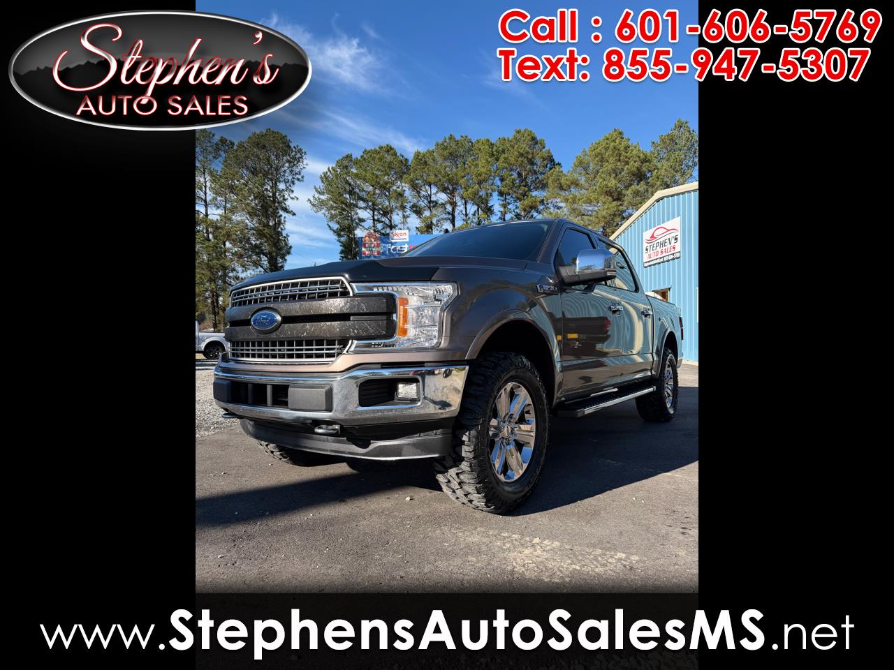 2018 Ford F-150 4WD SuperCrew 145" Lariat