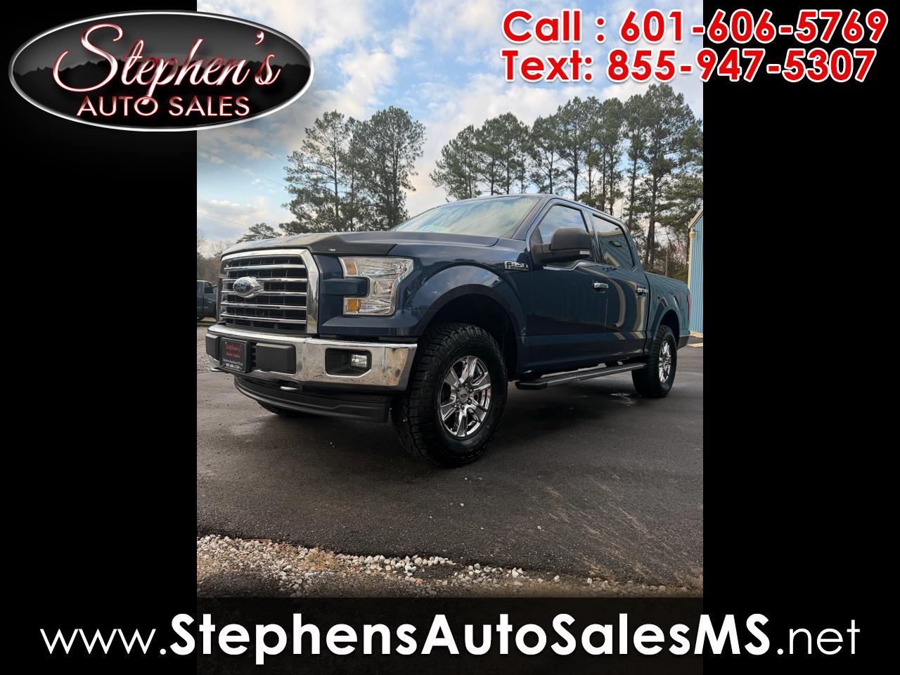 2017 Ford F-150 4WD SuperCrew 145" XLT