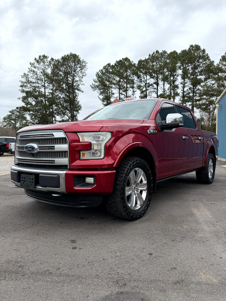 Ford F-150 4WD SuperCrew 145" Platinum 2015