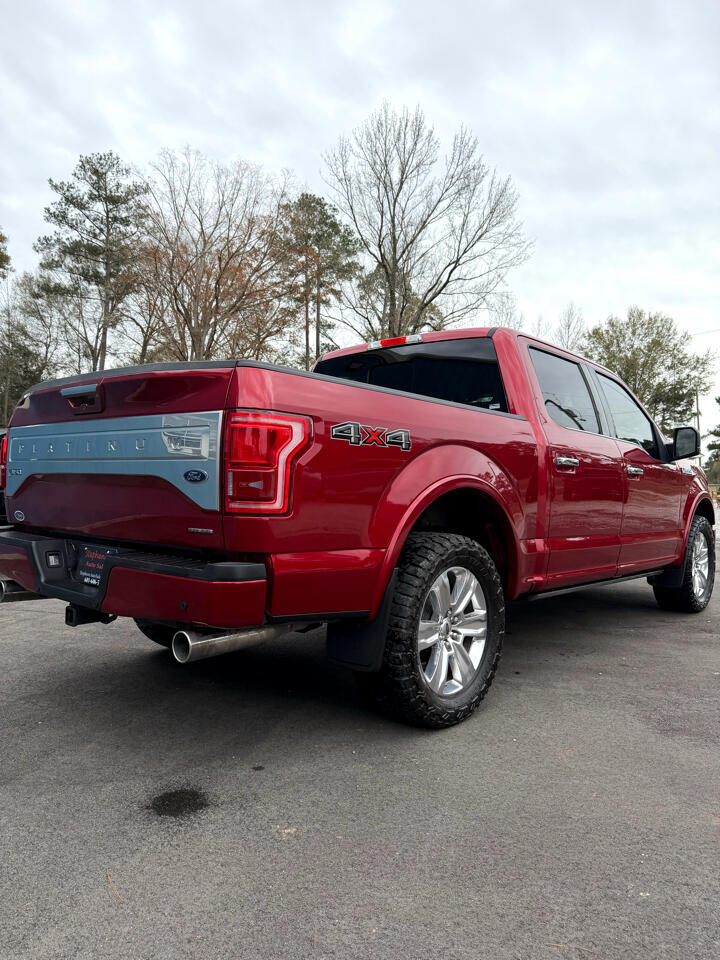 Ford F-150 4WD SuperCrew 145" Platinum 2015