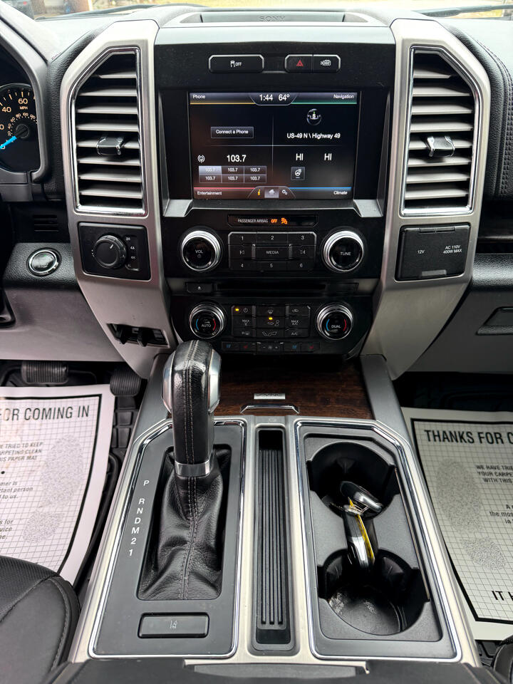 Ford F-150 4WD SuperCrew 145" Platinum 2015