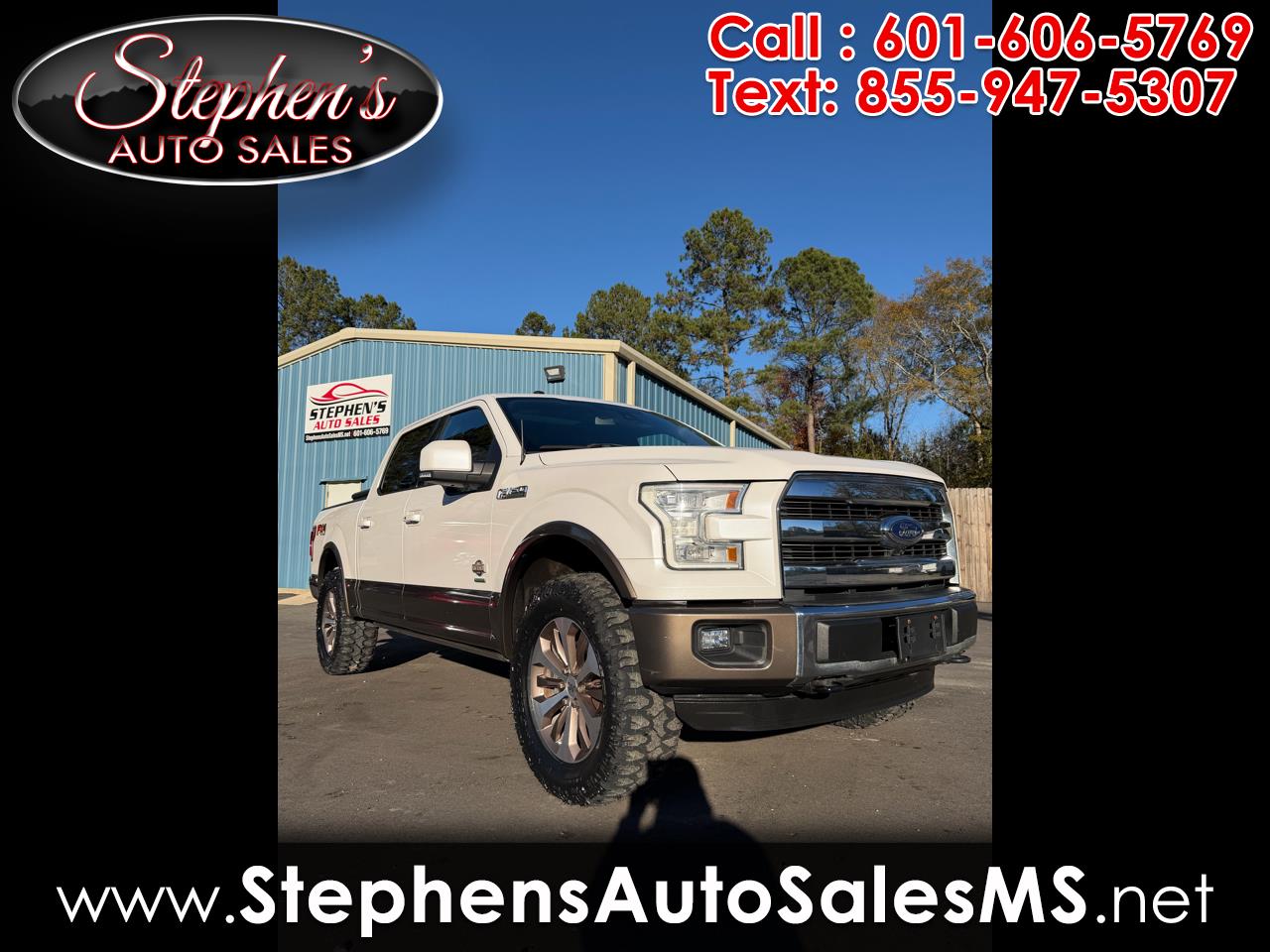 Ford F-150 4WD SuperCrew 145" King Ranch 2016