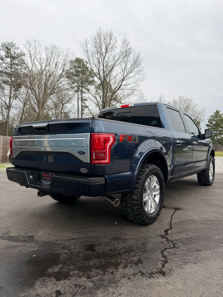 Ford F-150 4WD SuperCrew 145" Platinum 2017