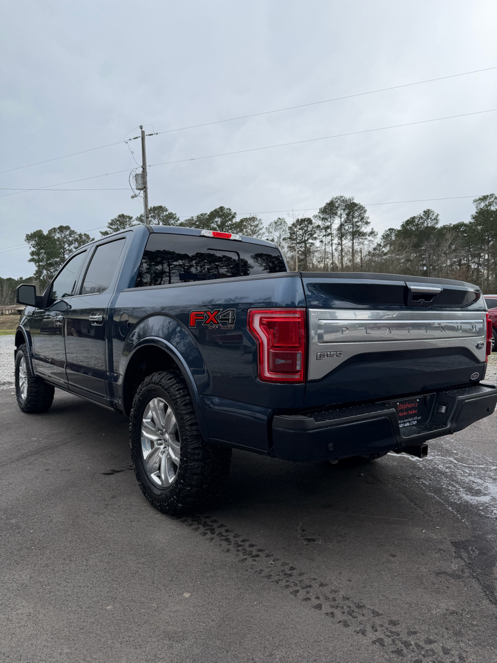Ford F-150 4WD SuperCrew 145" Platinum 2017