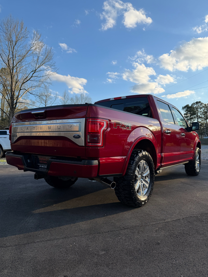 Ford F-150 4WD SuperCrew 145" Platinum 2016