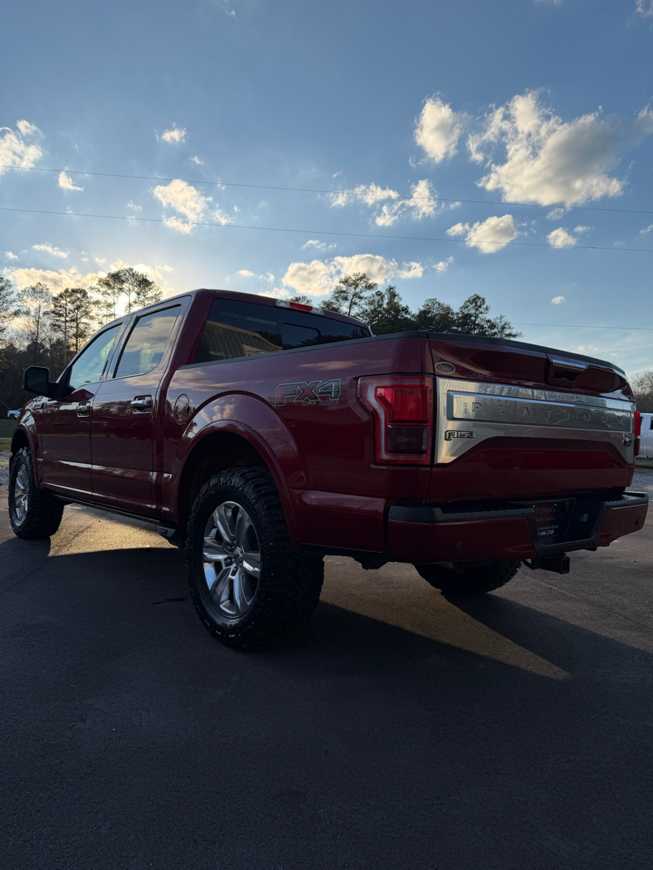 Ford F-150 4WD SuperCrew 145" Platinum 2016