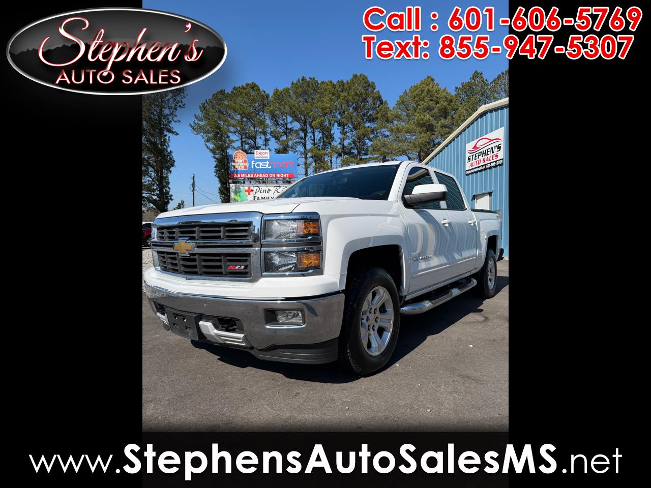 2015 Chevrolet Silverado 1500 4WD Crew Cab 143.5" LT w/2LT