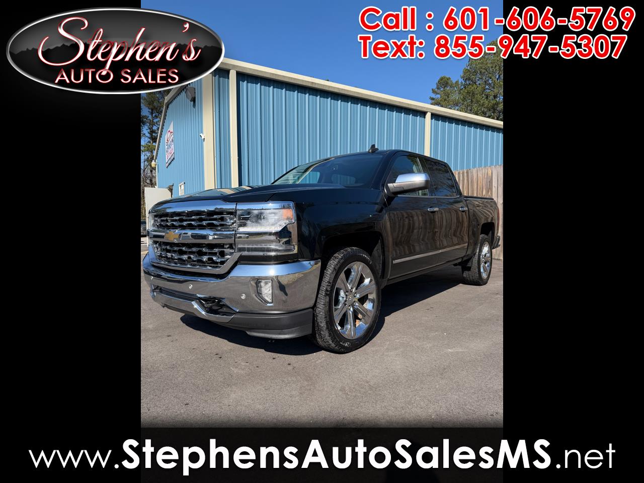 2016 Chevrolet Silverado 1500 2WD Crew Cab 143.5" LTZ w/1LZ