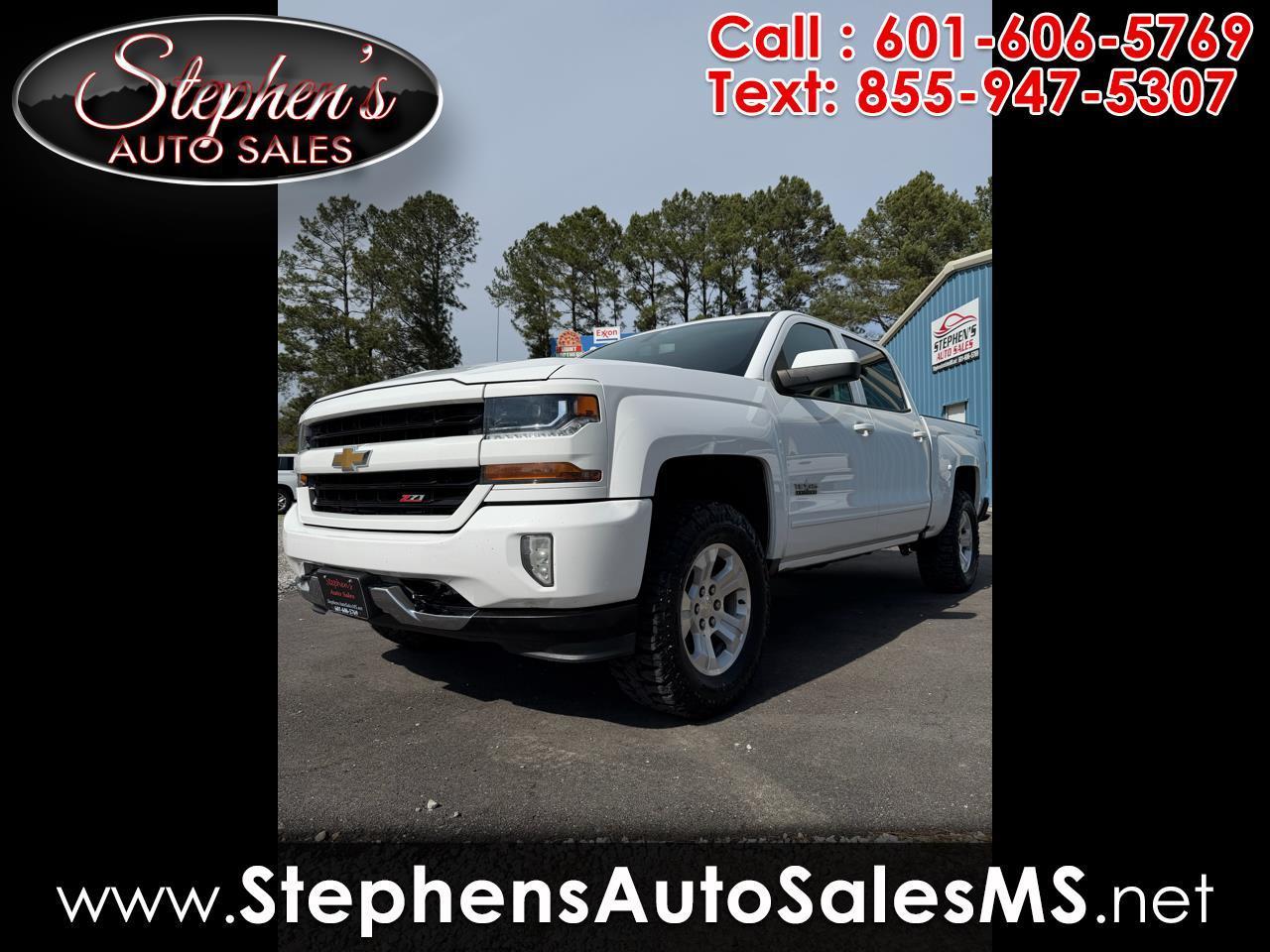 2018 Chevrolet Silverado 1500 4WD Crew Cab 143.5" LT w/2LT