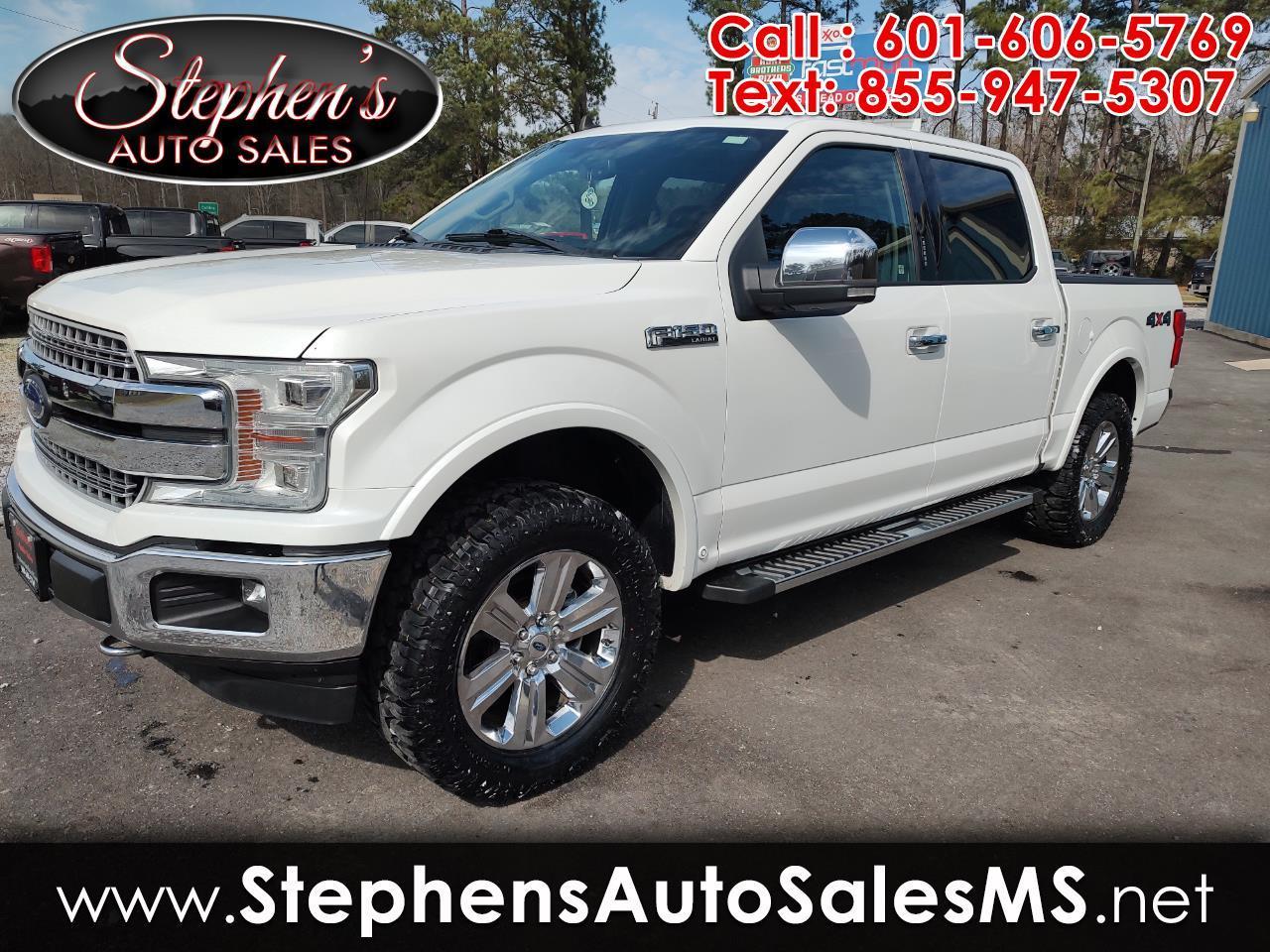 2020 Ford F-150 LARIAT 4WD SuperCrew 5.5' Box