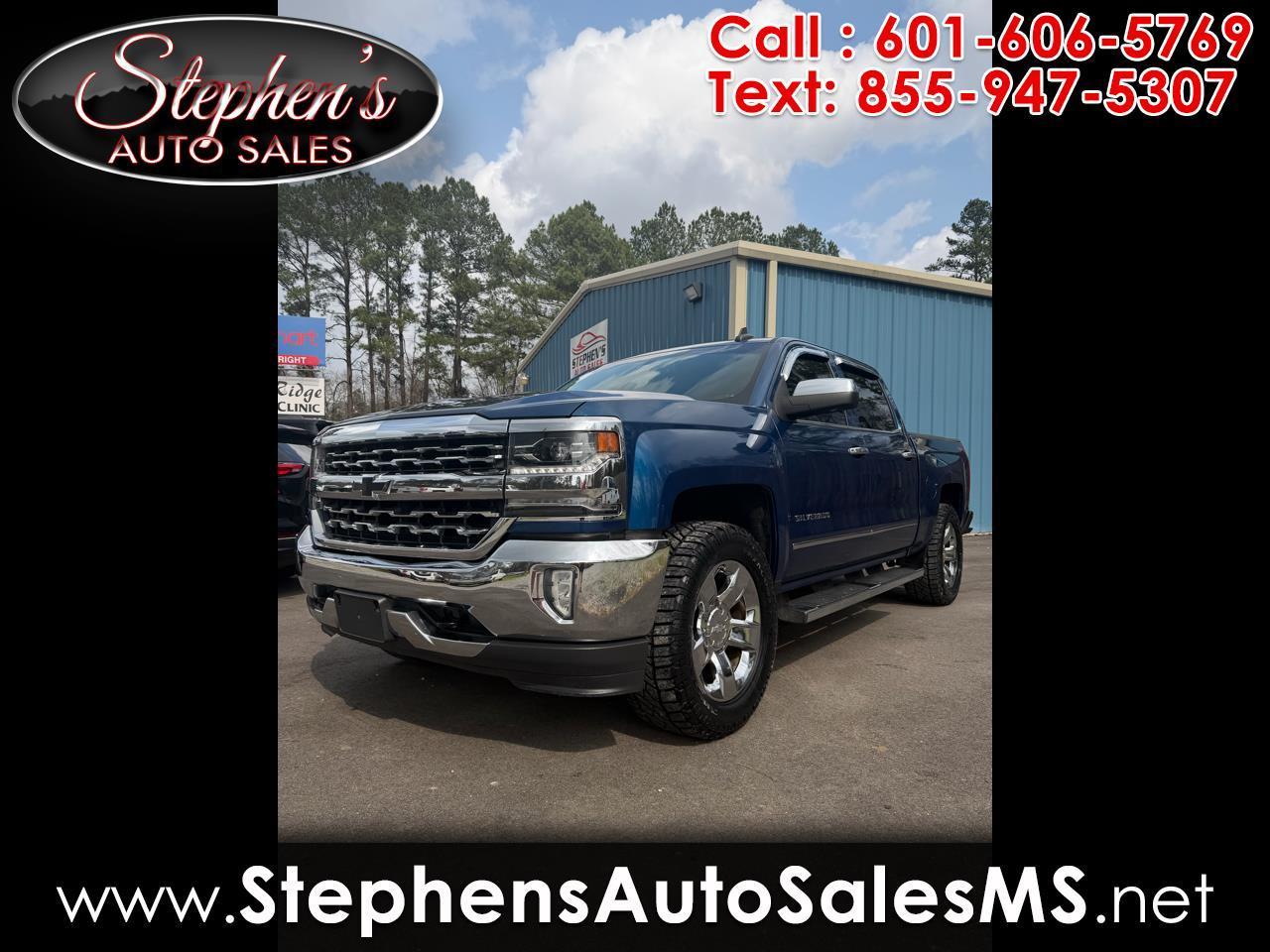 2018 Chevrolet Silverado 1500 4WD Crew Cab 143.5" LTZ w/1LZ