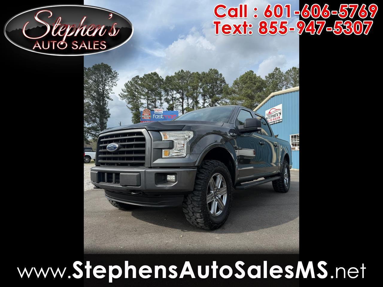 2016 Ford F-150 4WD SuperCrew 145" XLT