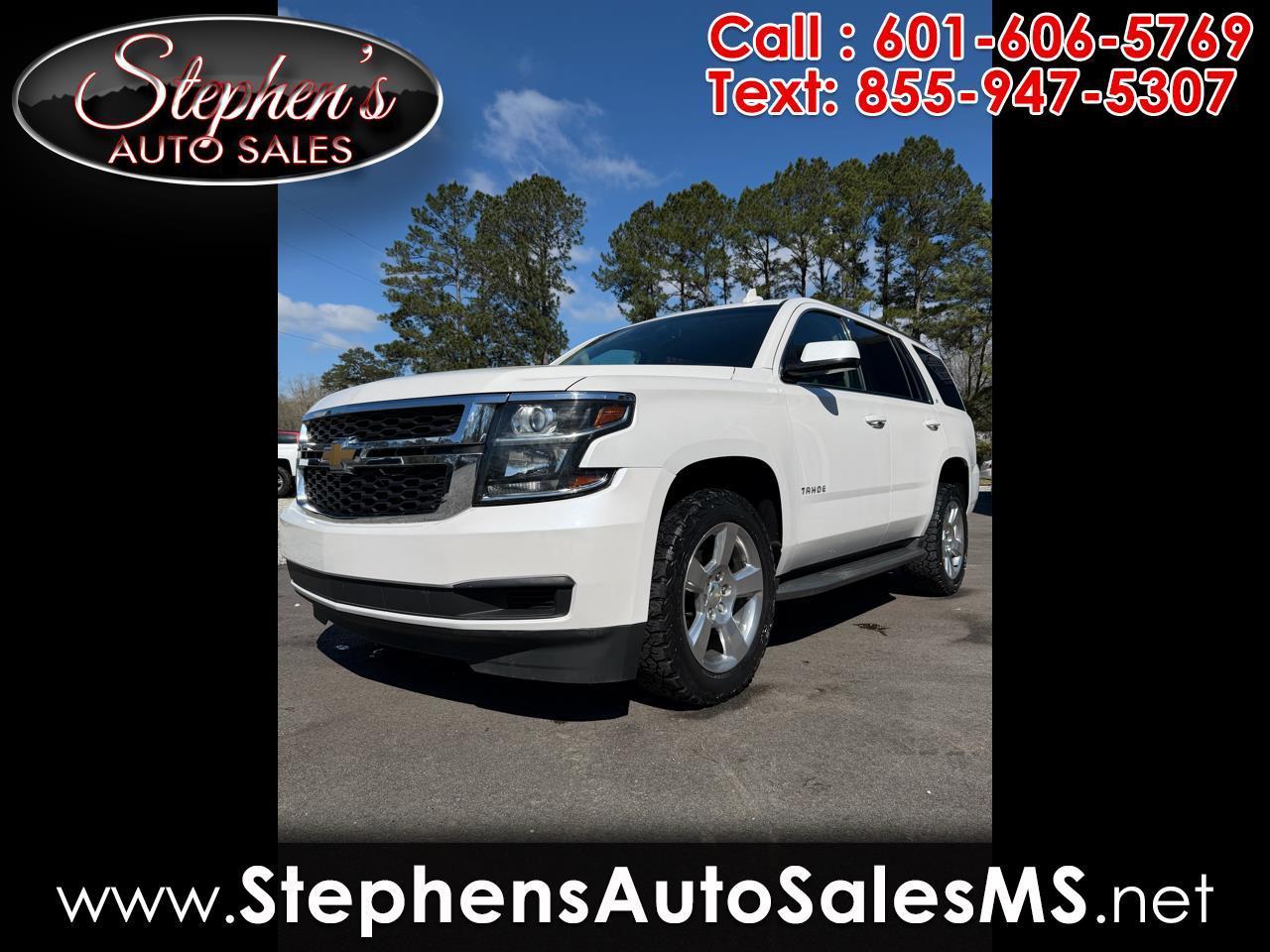 2018 Chevrolet Tahoe 2WD 4dr LT