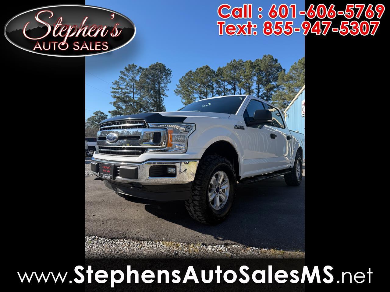 2018 Ford F-150 4WD SuperCrew 145" XLT