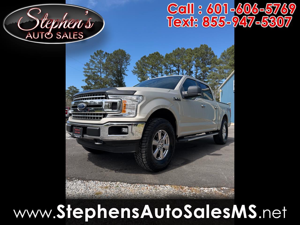 2018 Ford F-150 4WD SuperCrew 145" XLT