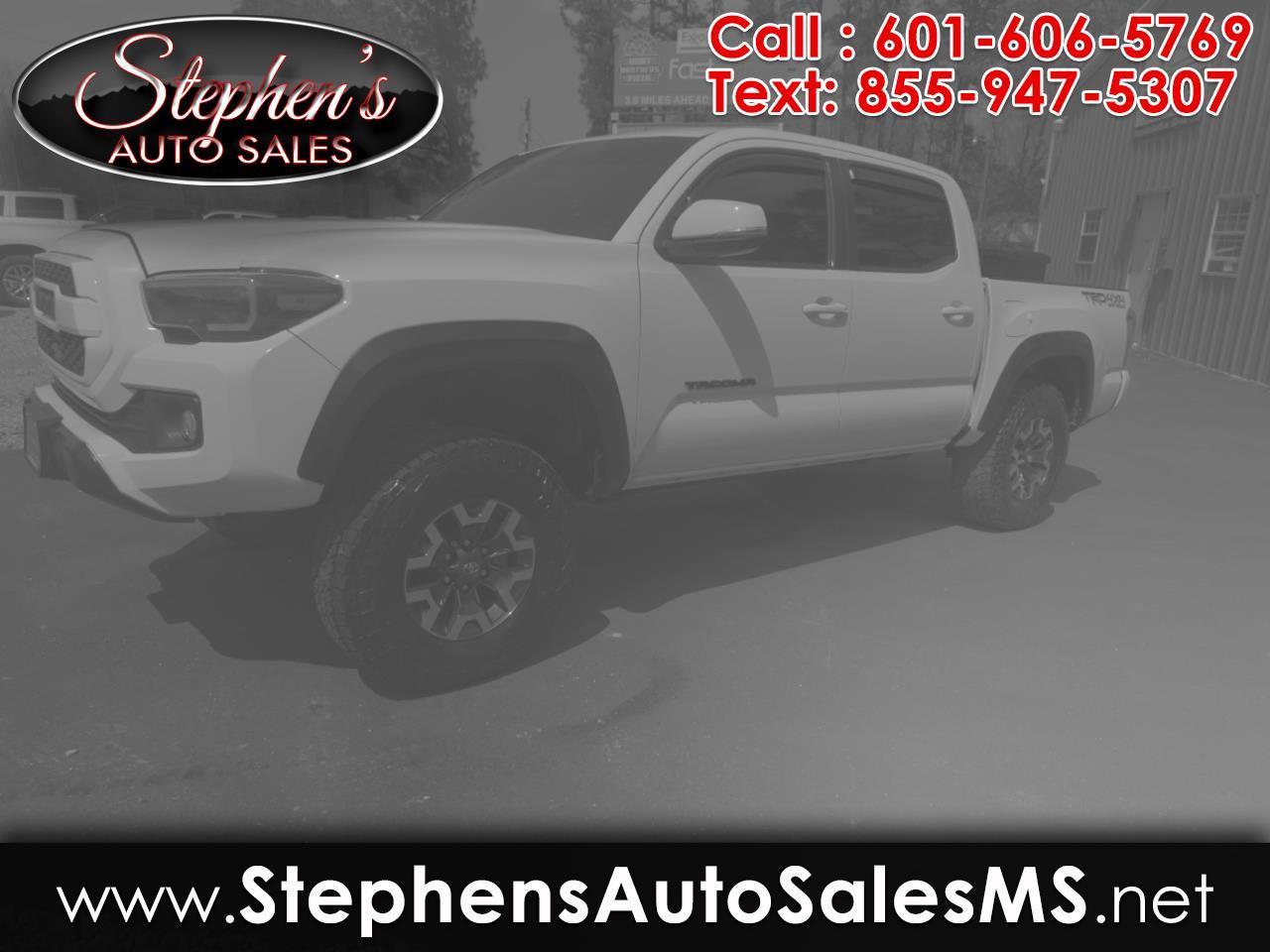 2019 Toyota Tacoma 4WD TRD Off Road Double Cab 5' Bed V6 MT (Natl)