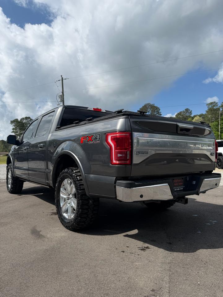 Ford F-150 4WD SuperCrew 145" Platinum 2016