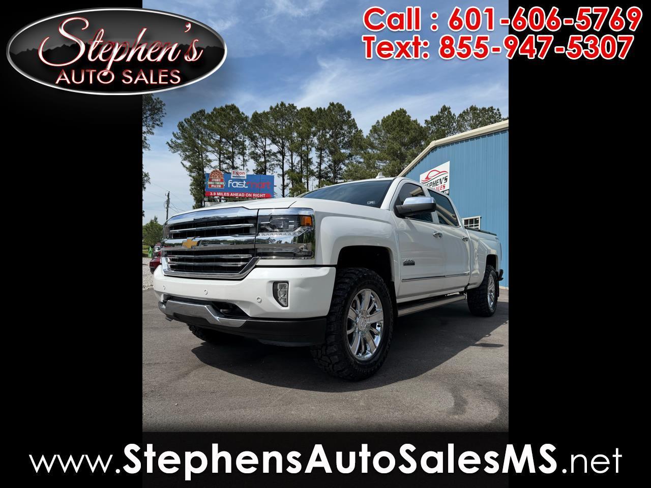 Chevrolet Silverado 1500 4WD Crew Cab 153.0" High Country 2017