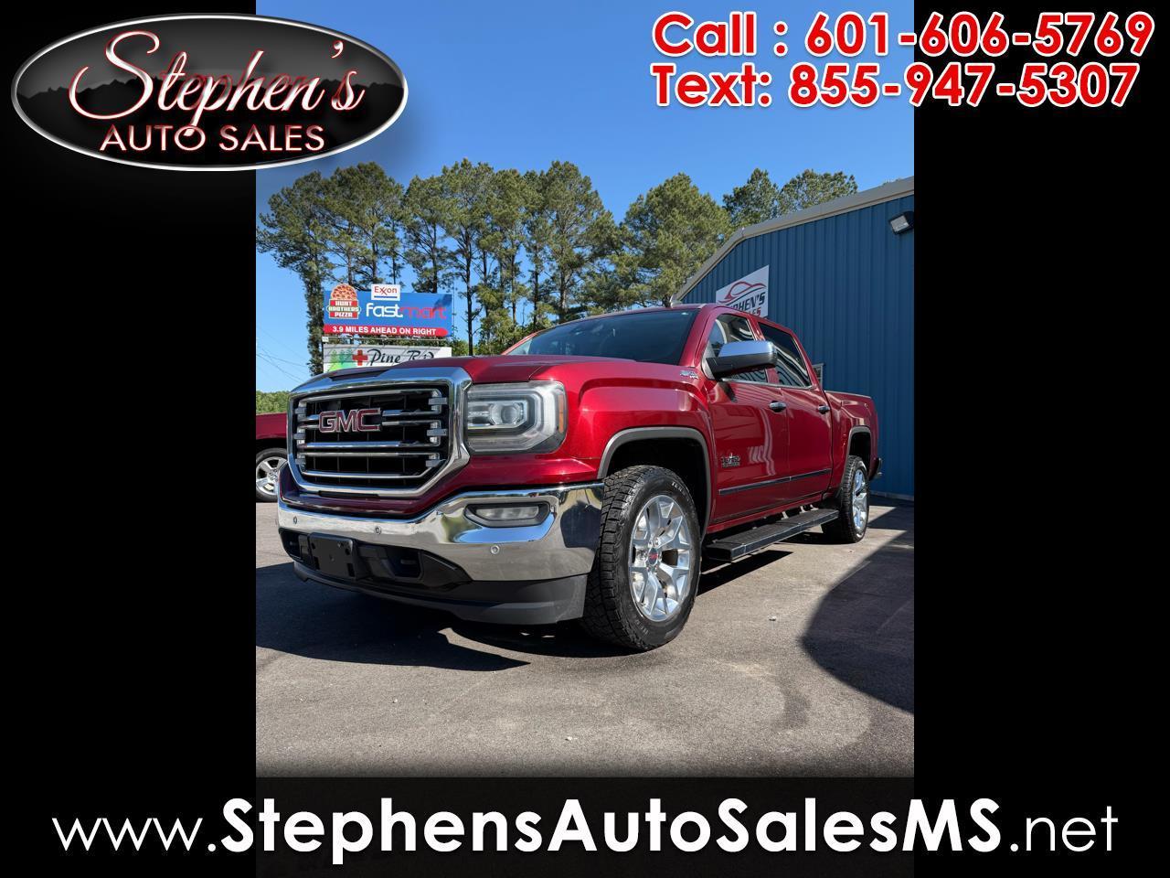 GMC Sierra 1500 4WD Crew Cab 143.5" SLT 2016