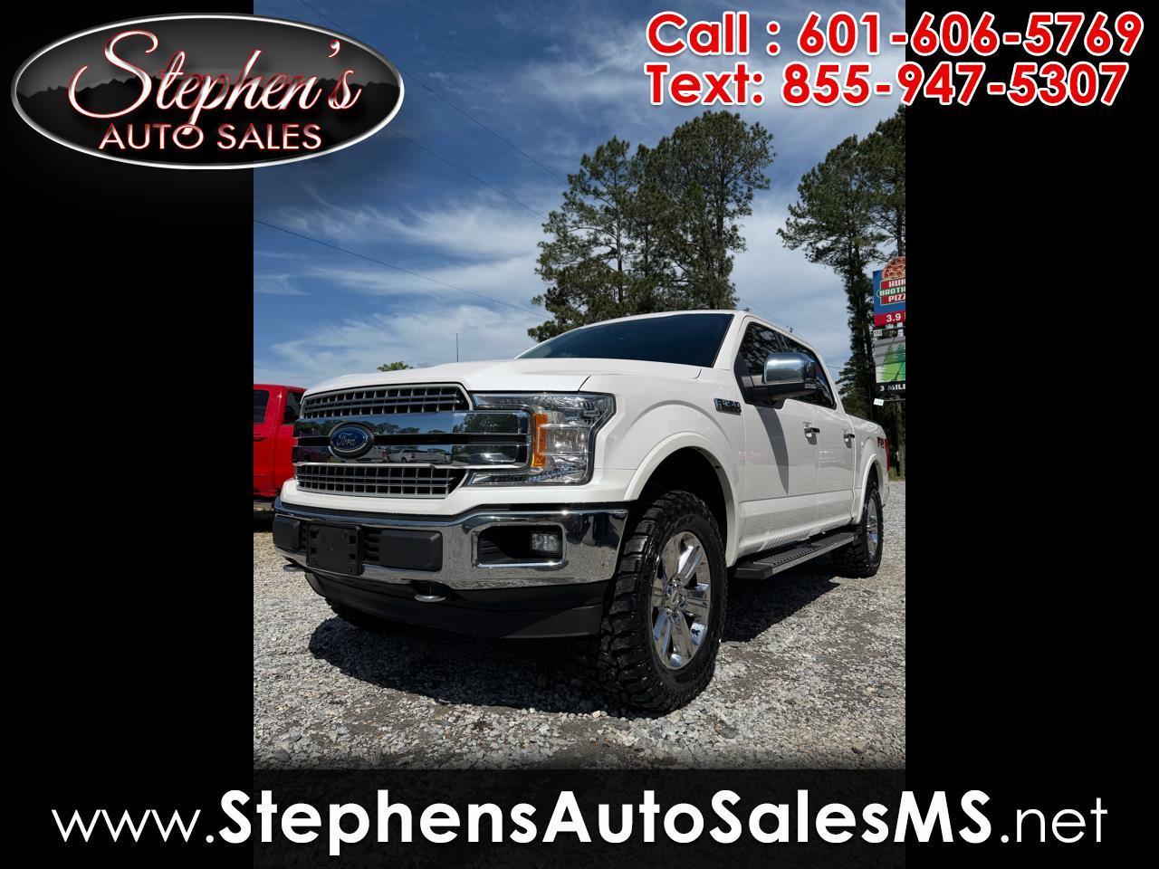 2018 Ford F-150 4WD SuperCrew 145" Lariat