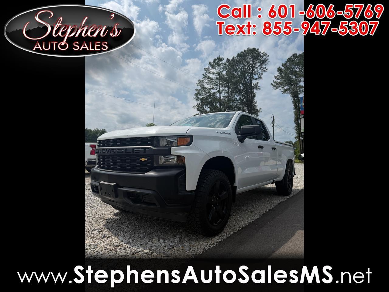 Chevrolet Silverado 1500 4WD Double Cab 147" Work Truck 2020