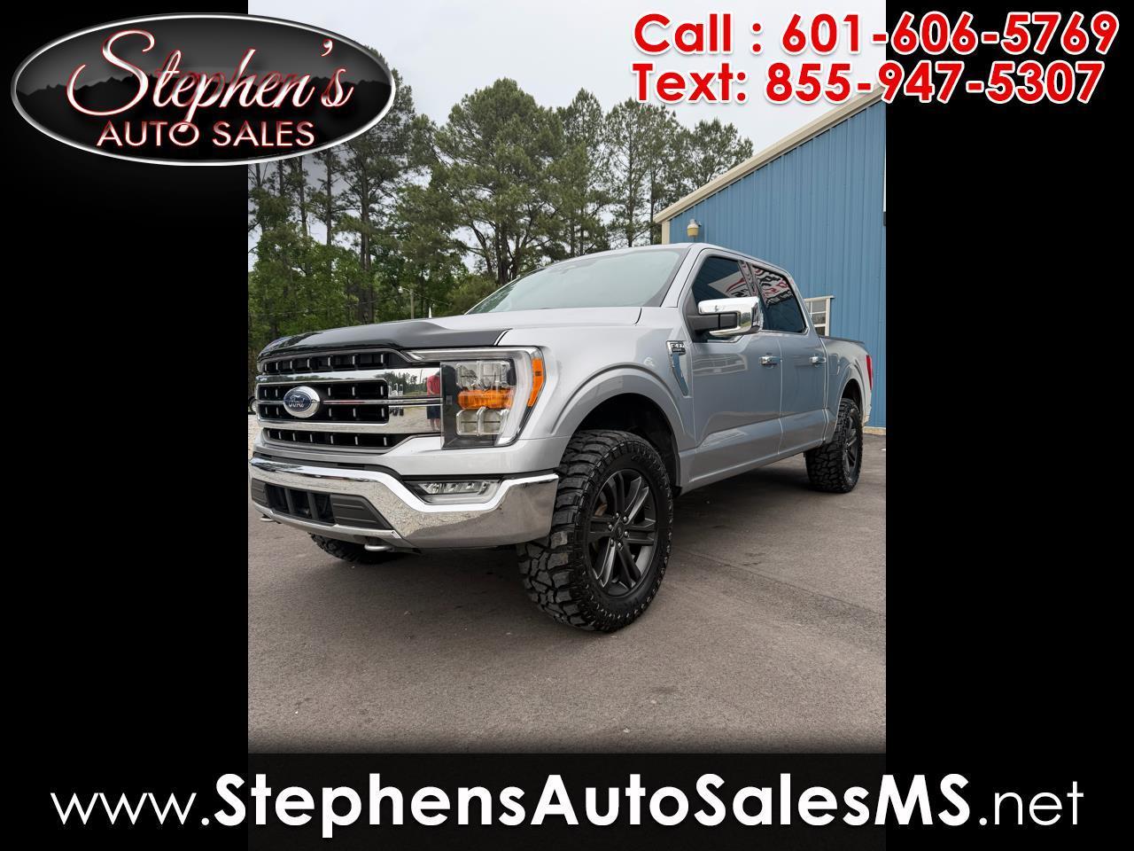 Ford F-150 4WD SuperCab 145" Lariat 2021
