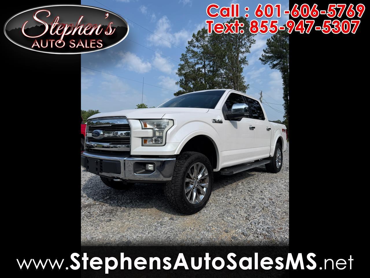 Ford F-150 4WD SuperCrew 145" Lariat 2016