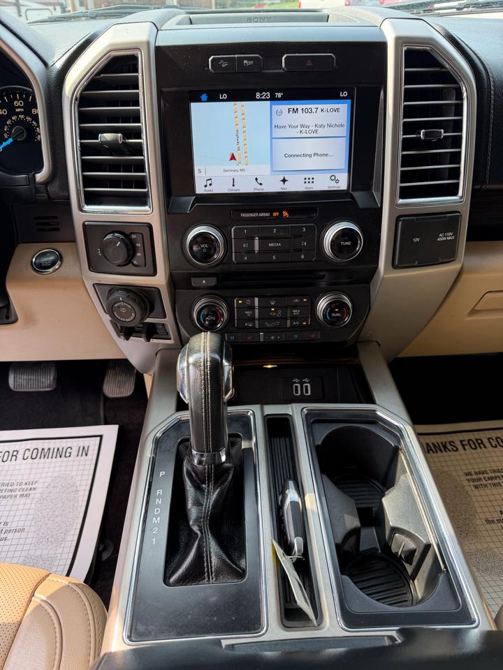 Ford F-150 4WD SuperCrew 145" Lariat 2016