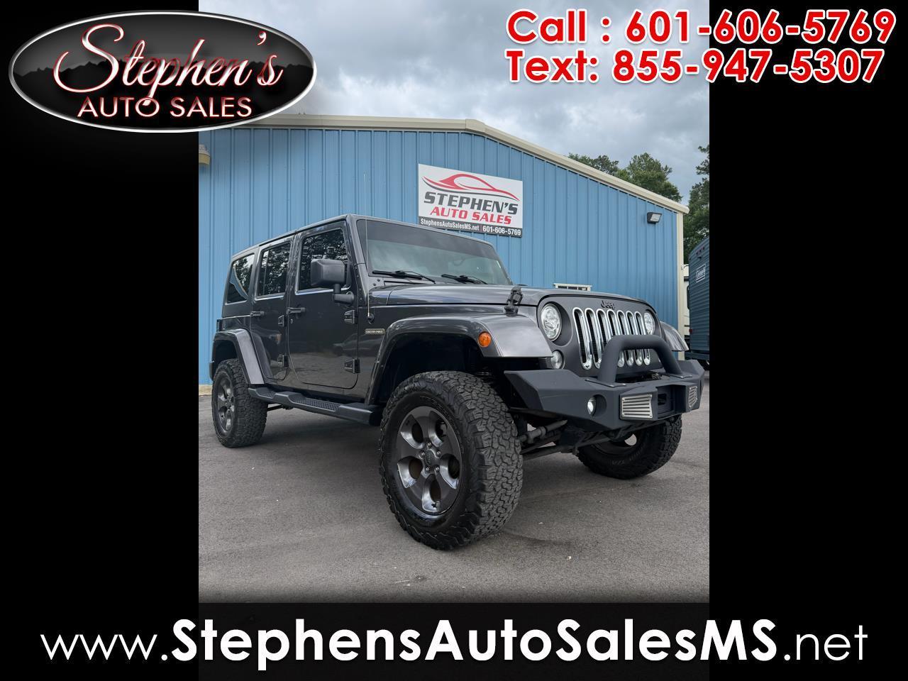 2017 Jeep Wrangler Unlimited 4WD 4dr Freedom *Ltd Avail*