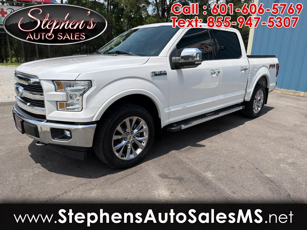 2017 Ford F-150 Lariat 4WD SuperCrew 5.5' Box