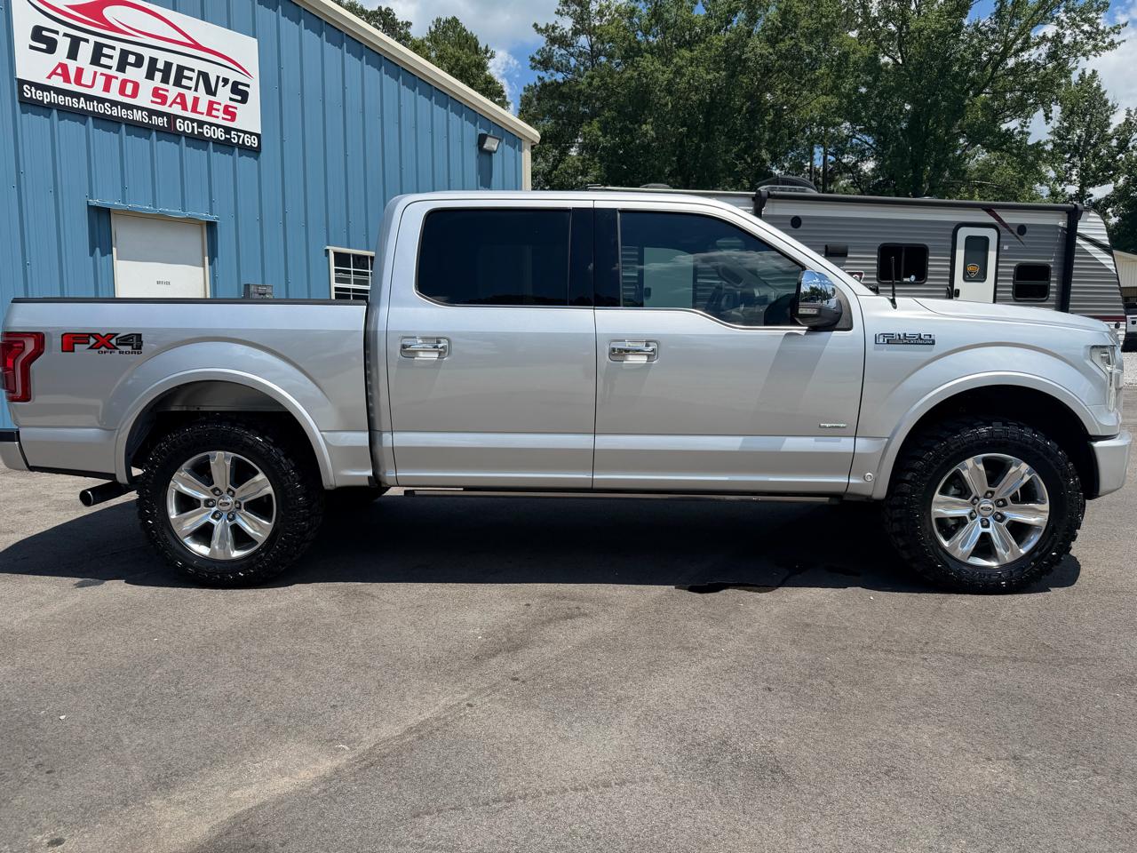 Ford F-150 4WD SuperCrew 145" Platinum 2016