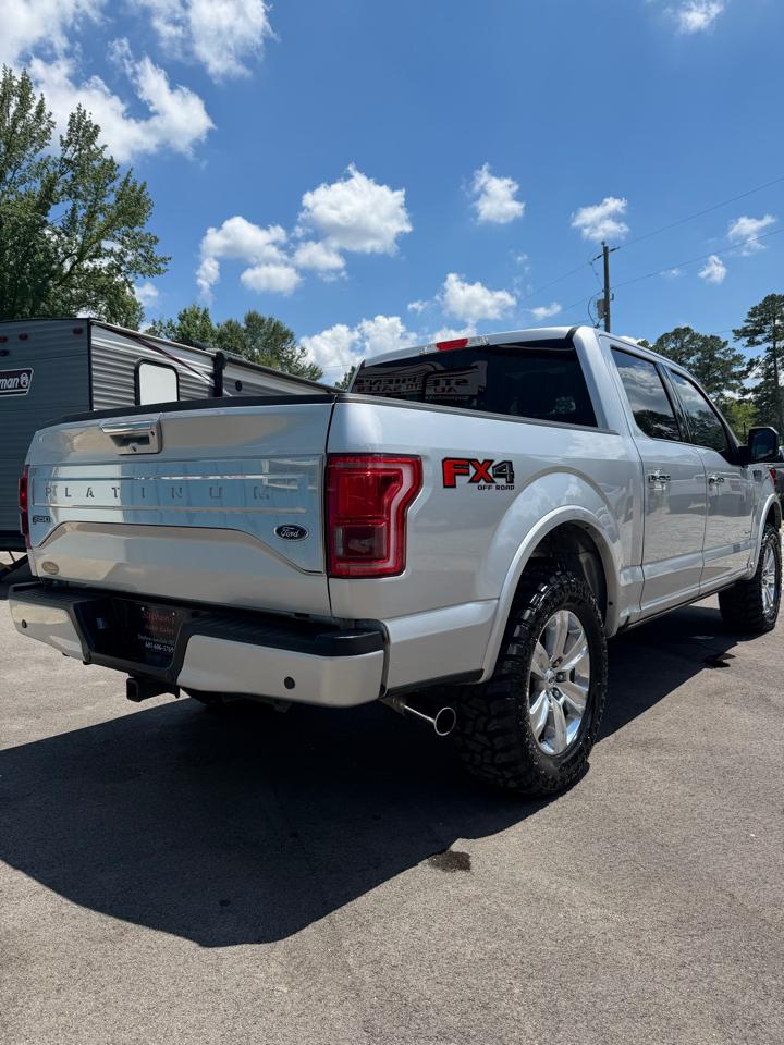 Ford F-150 4WD SuperCrew 145" Platinum 2016