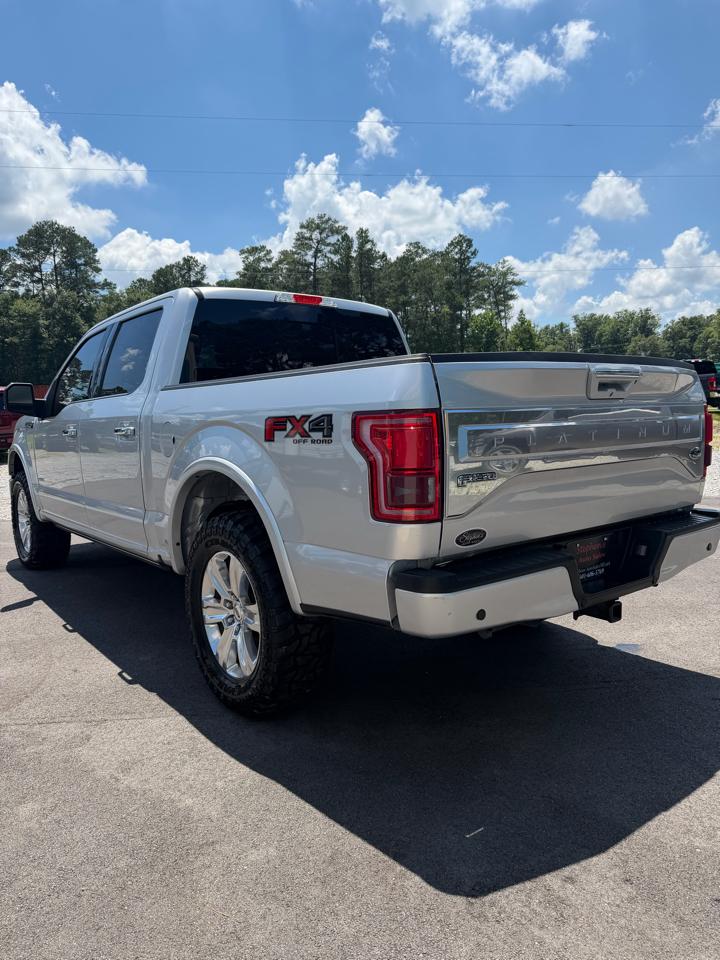 Ford F-150 4WD SuperCrew 145" Platinum 2016