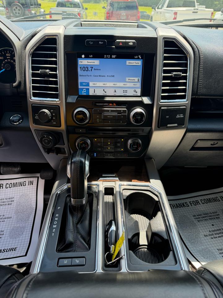 Ford F-150 4WD SuperCrew 145" Platinum 2016