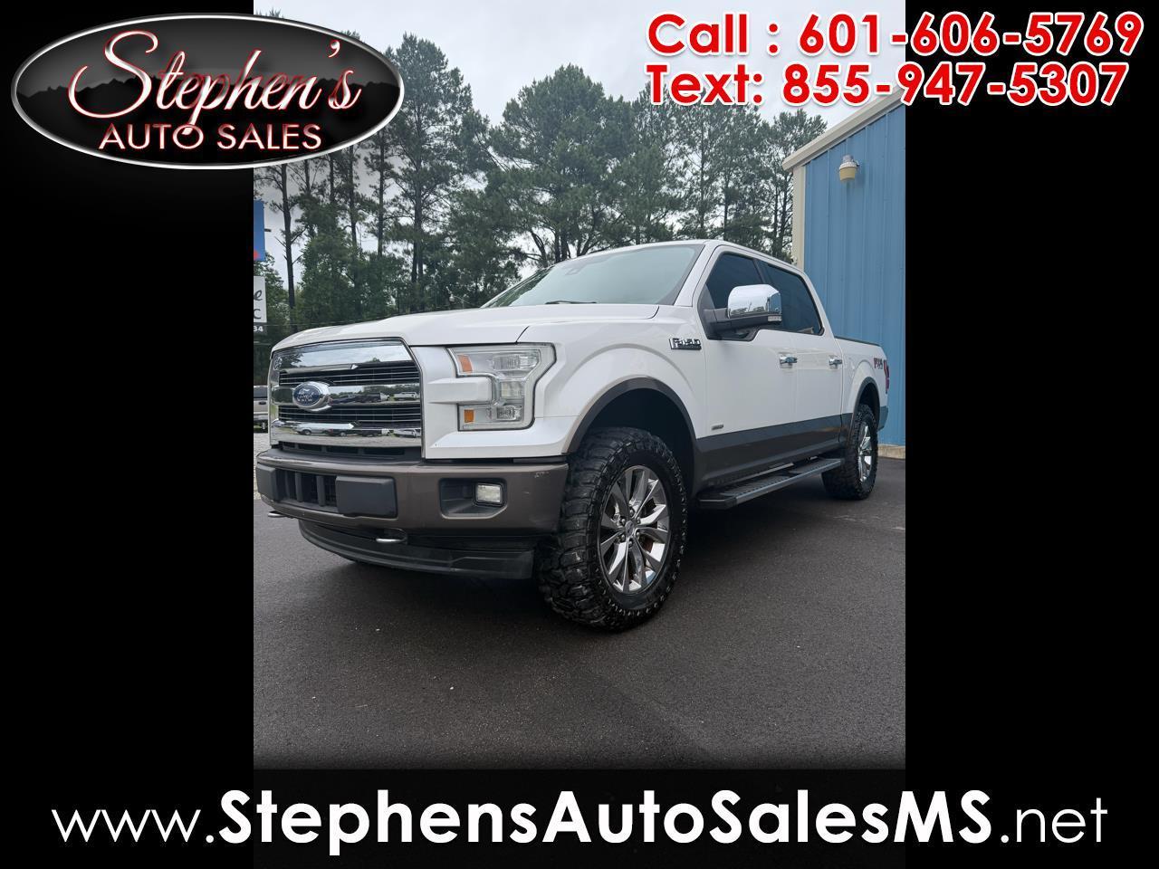 2017 Ford F-150 4WD SuperCrew 145" Lariat
