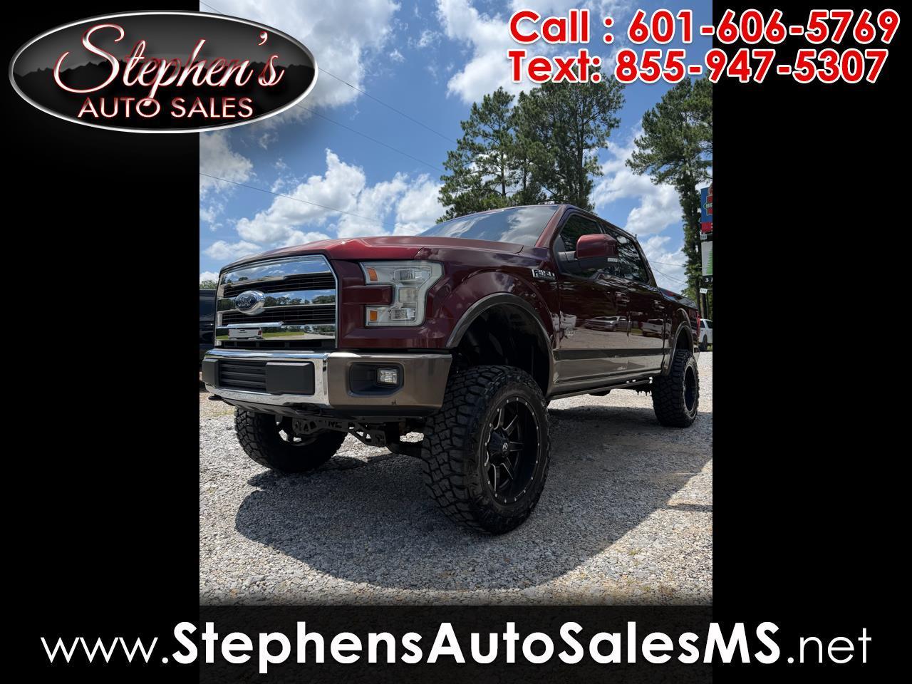 2015 Ford F-150 4WD SuperCrew 145" King Ranch