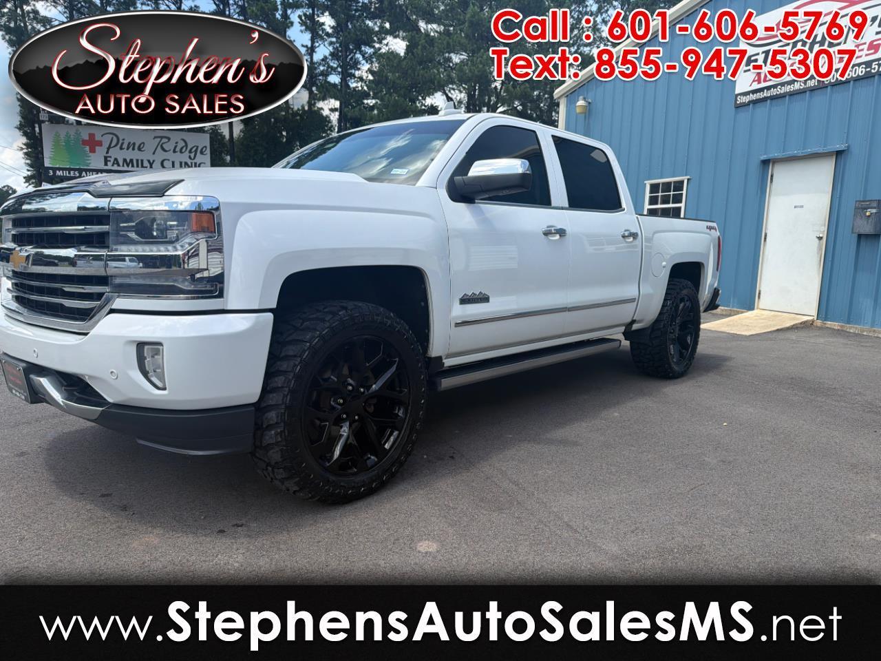 2017 Chevrolet Silverado 1500 4WD Crew Cab 143.5" High Country