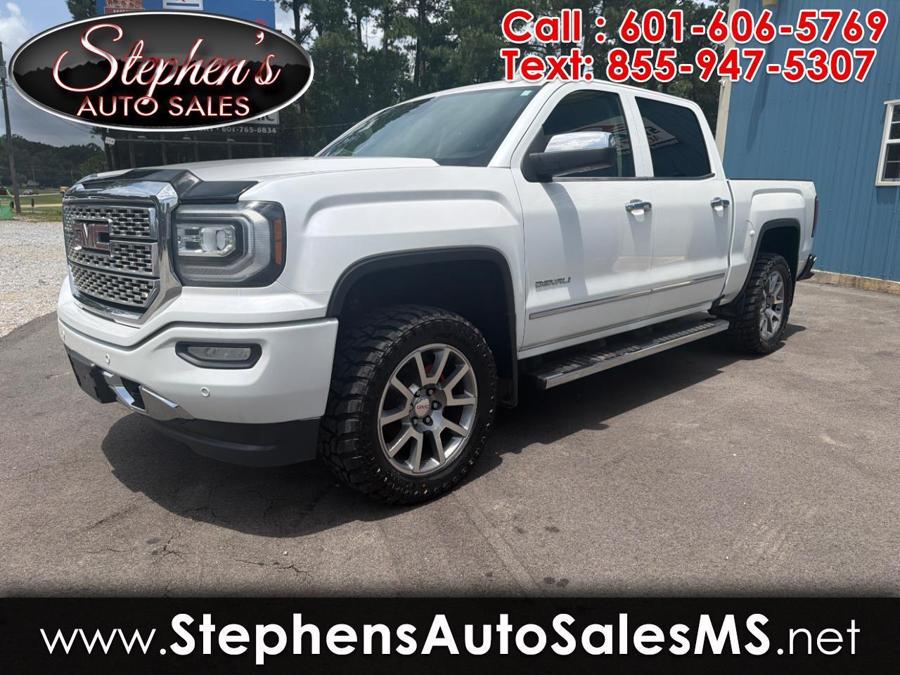 GMC Sierra 1500 4WD Crew Cab 143.5" Denali 2016