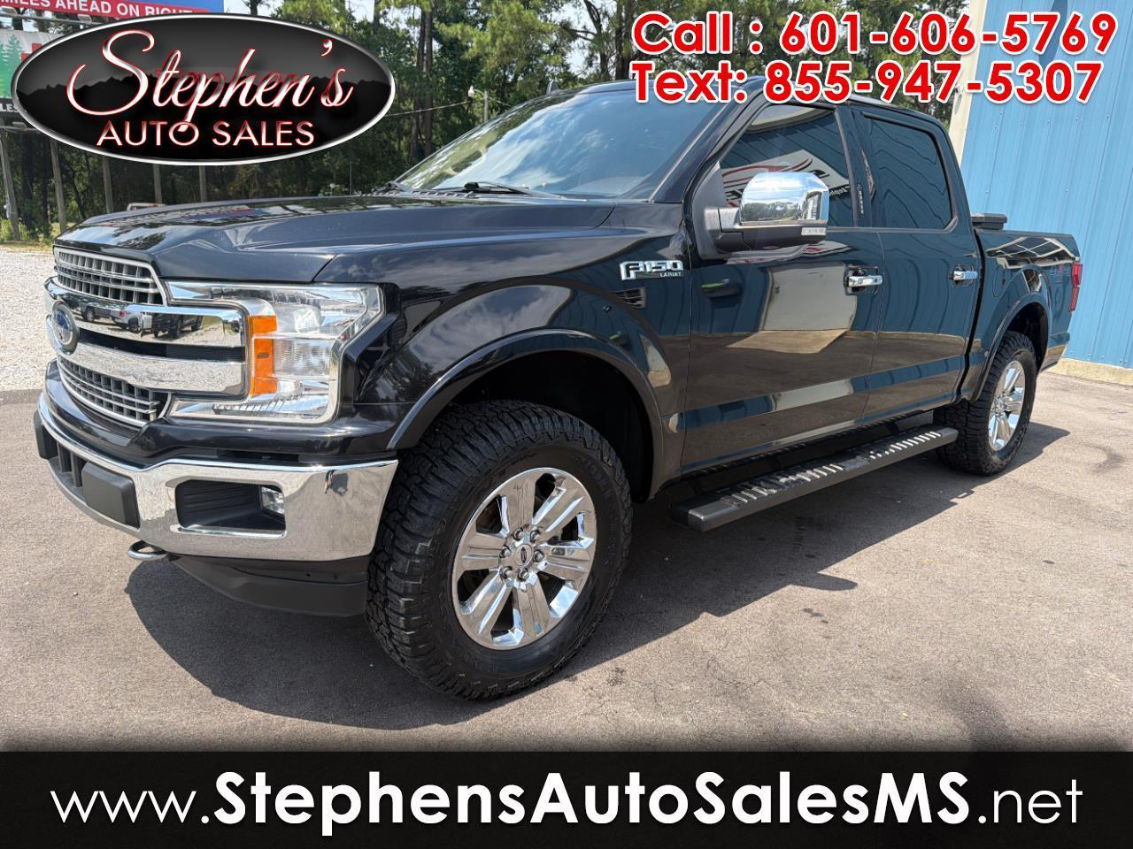 2019 Ford F-150 LARIAT 4WD SuperCrew 5.5' Box