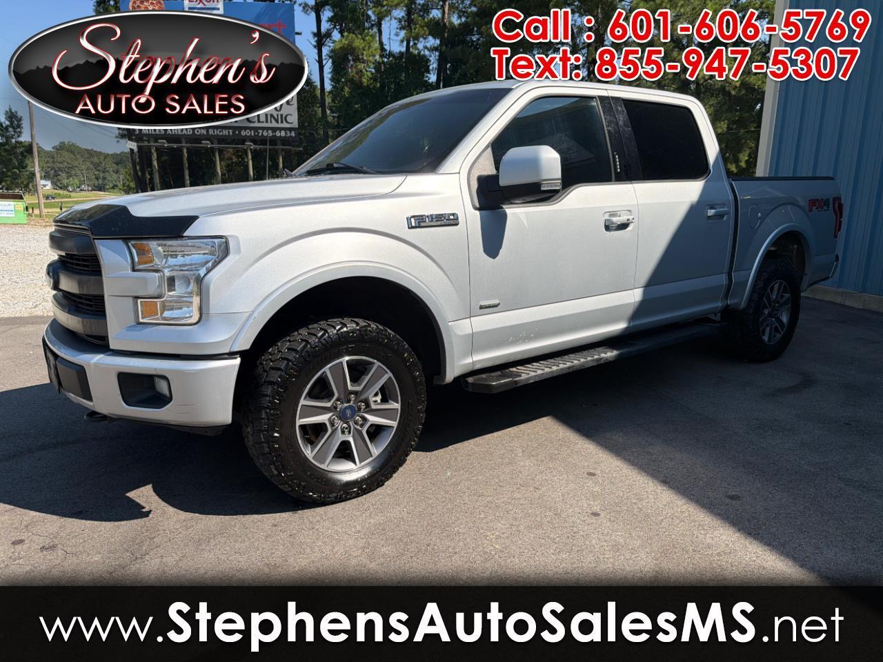 2017 Ford F-150 Lariat 4WD SuperCrew 5.5' Box