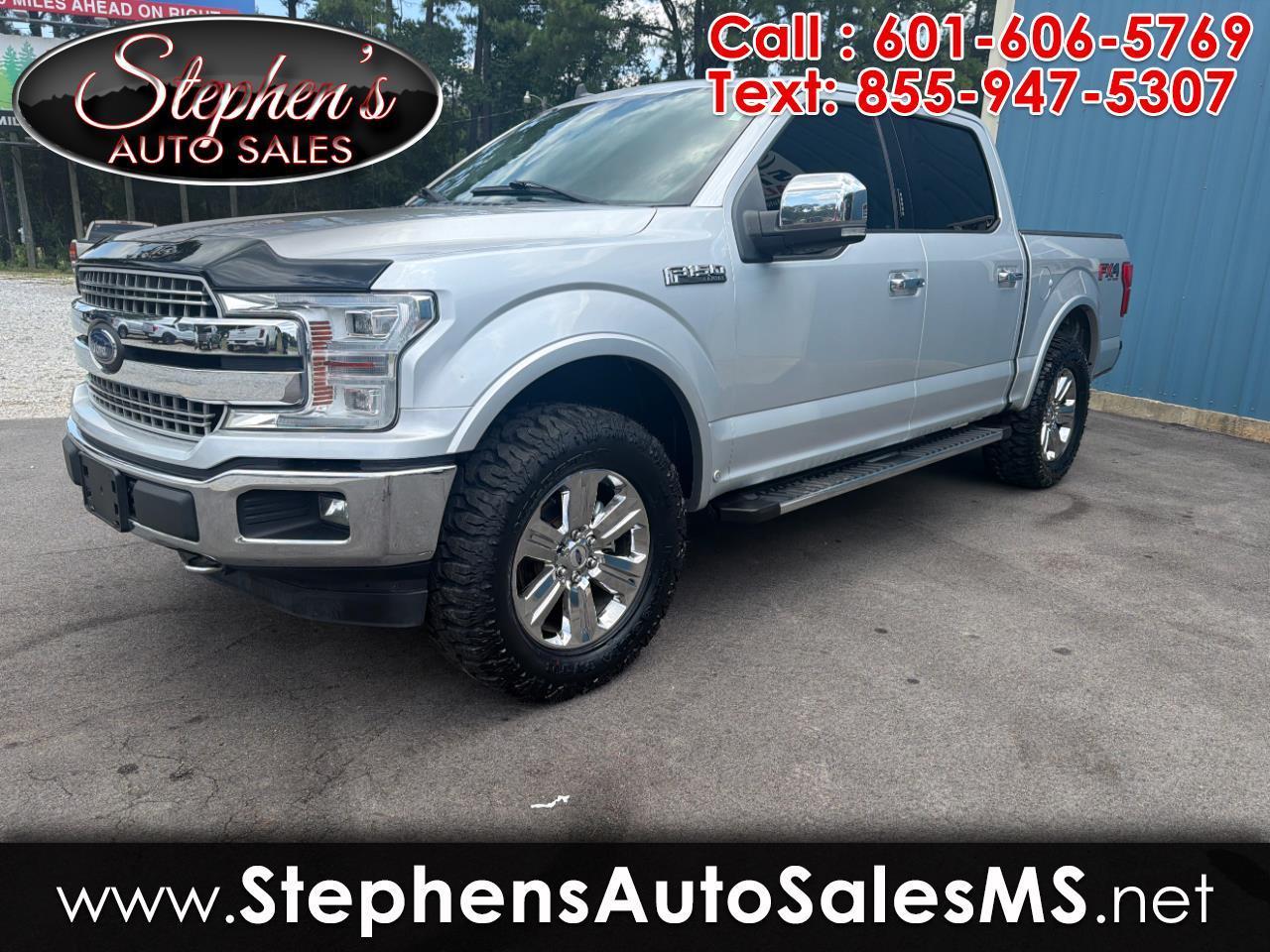 2019 Ford F-150 LARIAT 4WD SuperCrew 5.5' Box