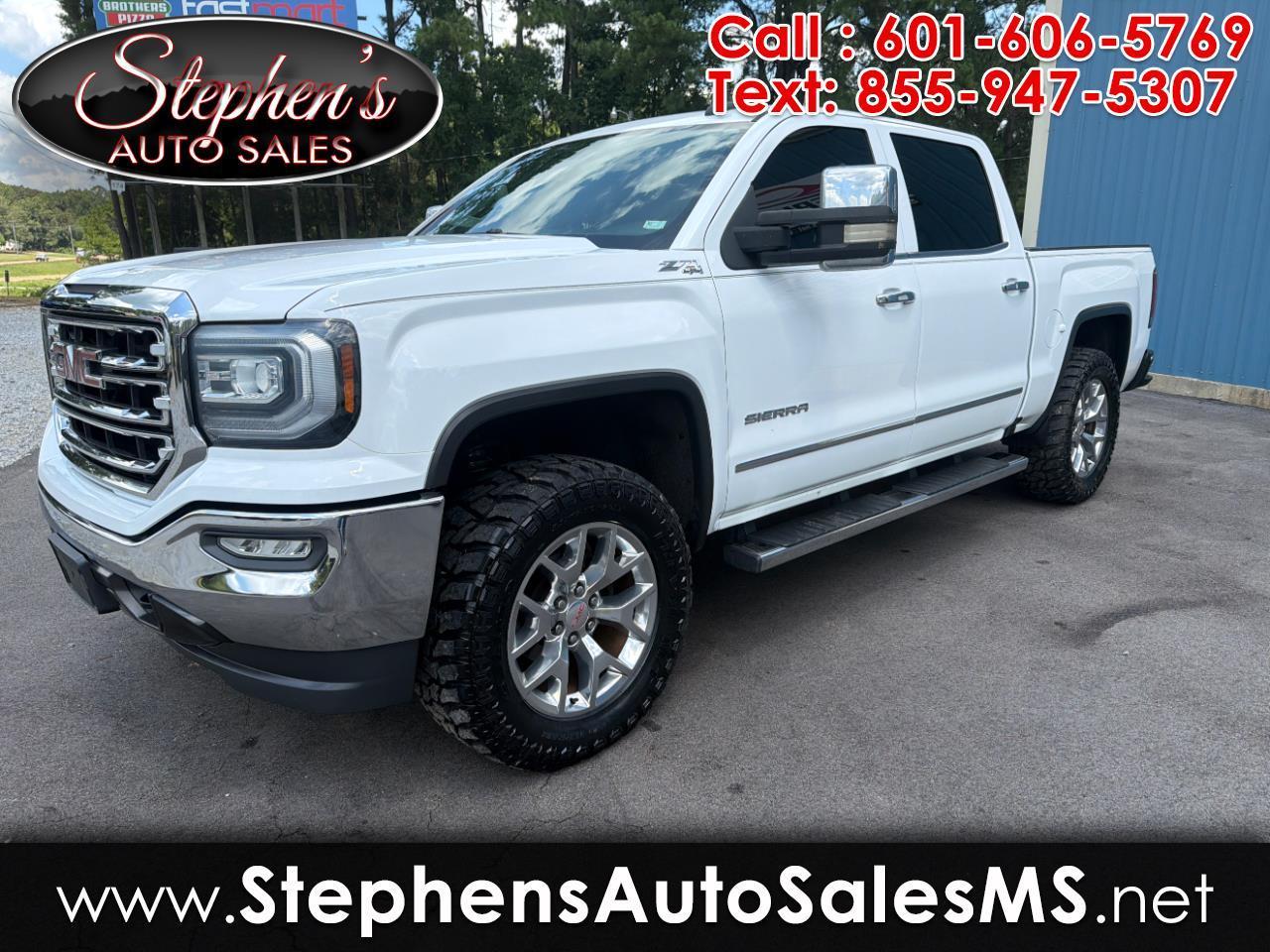 2016 GMC Sierra 1500 4WD Crew Cab 143.5" SLT