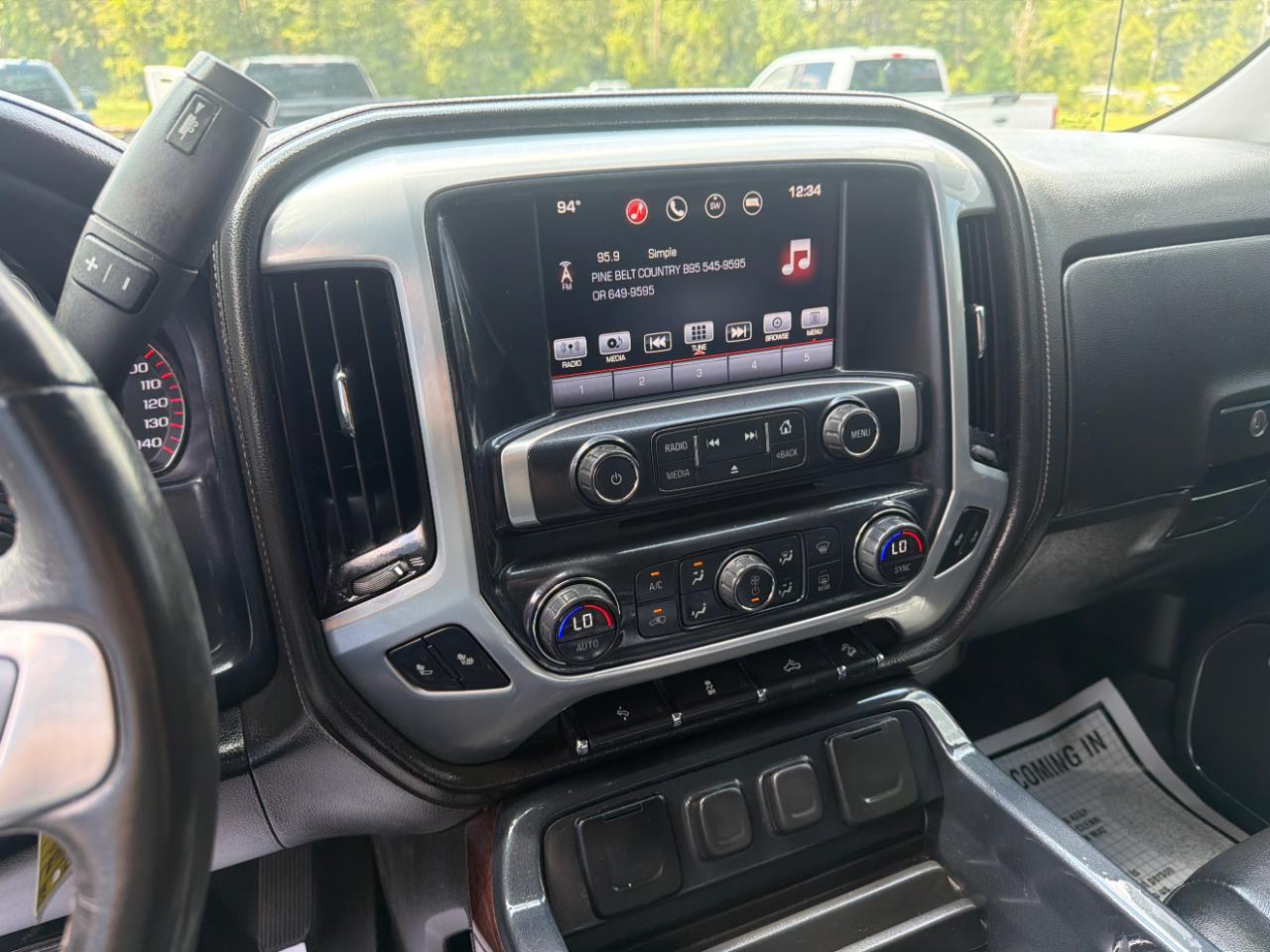 GMC Sierra 1500 4WD Crew Cab 143.5" SLT 2016