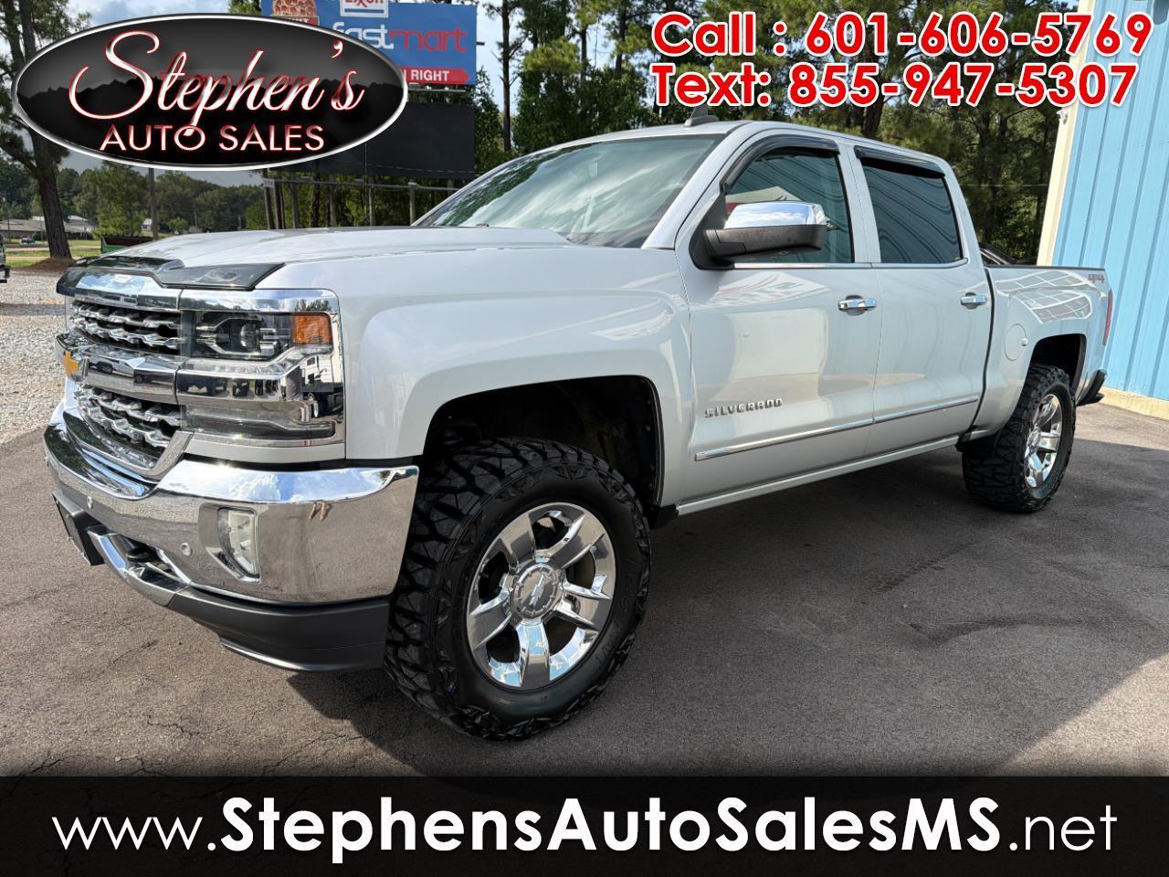 2018 Chevrolet Silverado 1500 4WD Crew Cab 143.5" LTZ w/1LZ