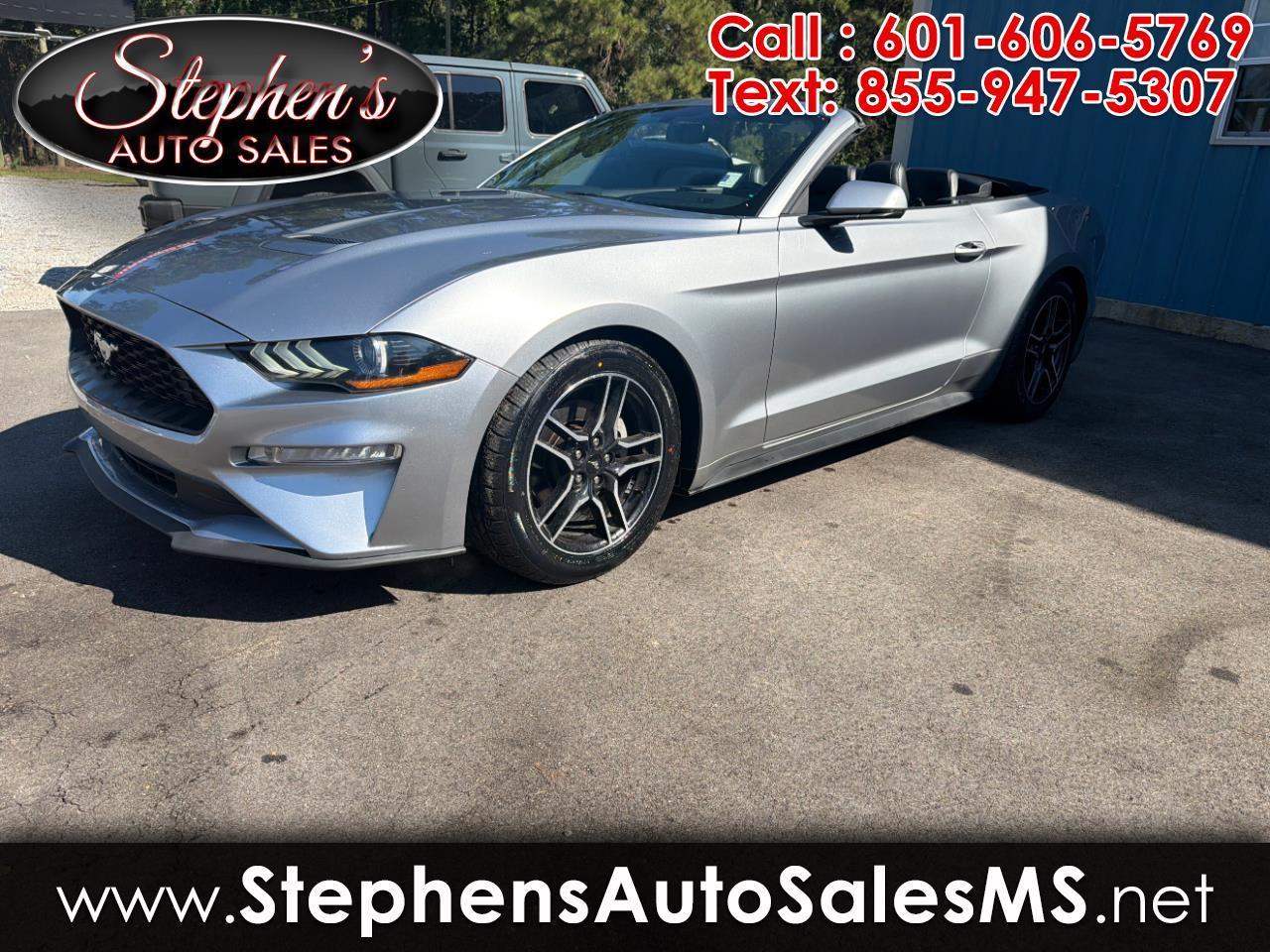 Ford Mustang EcoBoost Convertible 2020