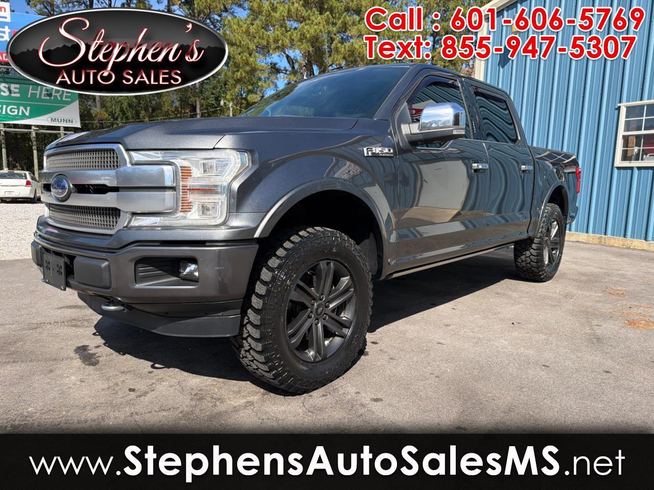 Ford F-150 Platinum 4WD SuperCrew 5.5' Box 2018