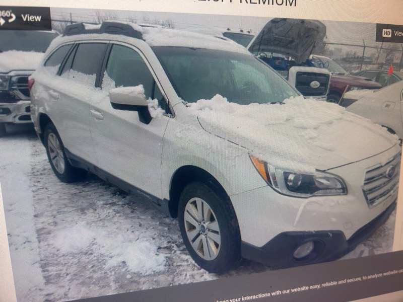 Subaru Outback 2.5i Premium 2016